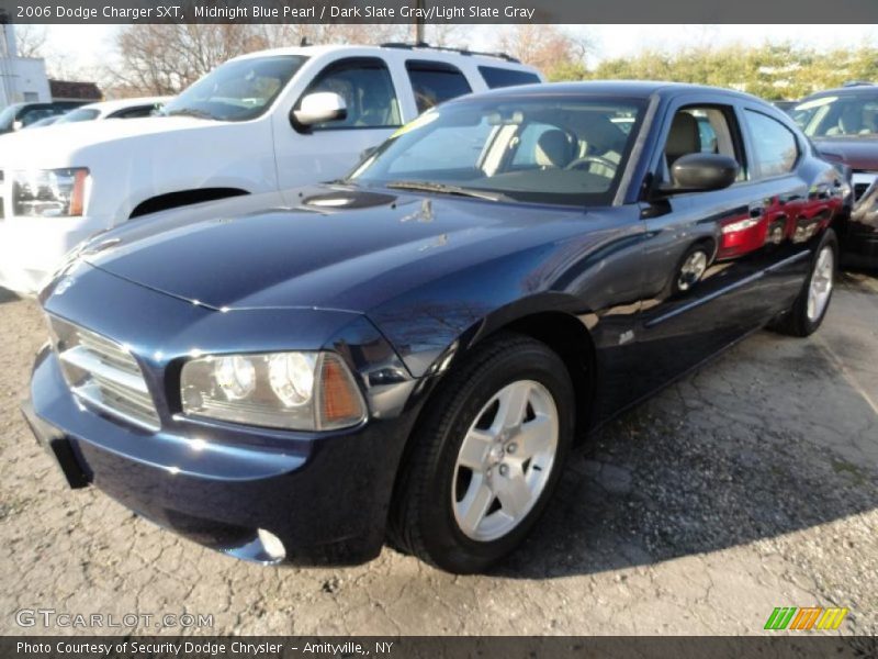 Midnight Blue Pearl / Dark Slate Gray/Light Slate Gray 2006 Dodge Charger SXT