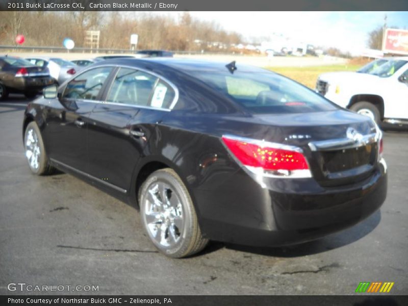 Carbon Black Metallic / Ebony 2011 Buick LaCrosse CXL