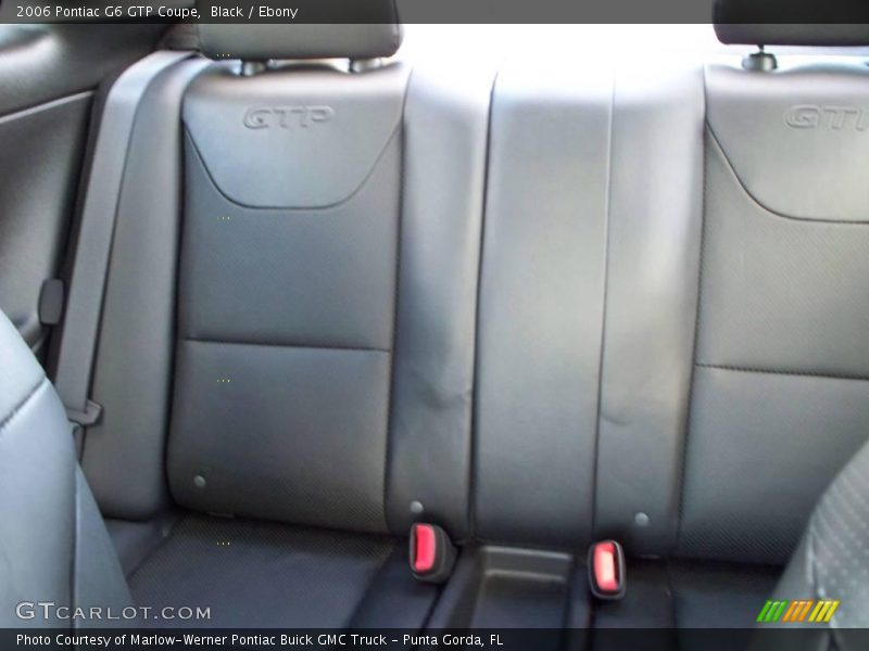 Black / Ebony 2006 Pontiac G6 GTP Coupe