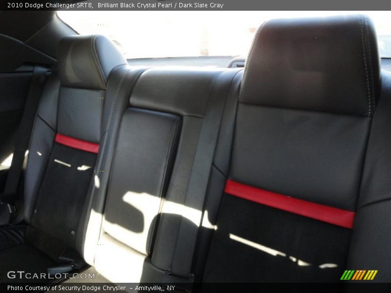 Brilliant Black Crystal Pearl / Dark Slate Gray 2010 Dodge Challenger SRT8