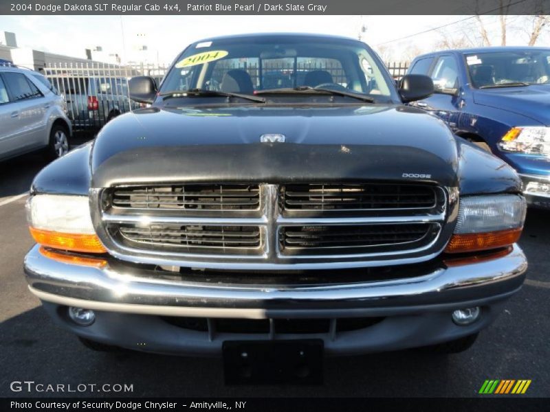 Patriot Blue Pearl / Dark Slate Gray 2004 Dodge Dakota SLT Regular Cab 4x4