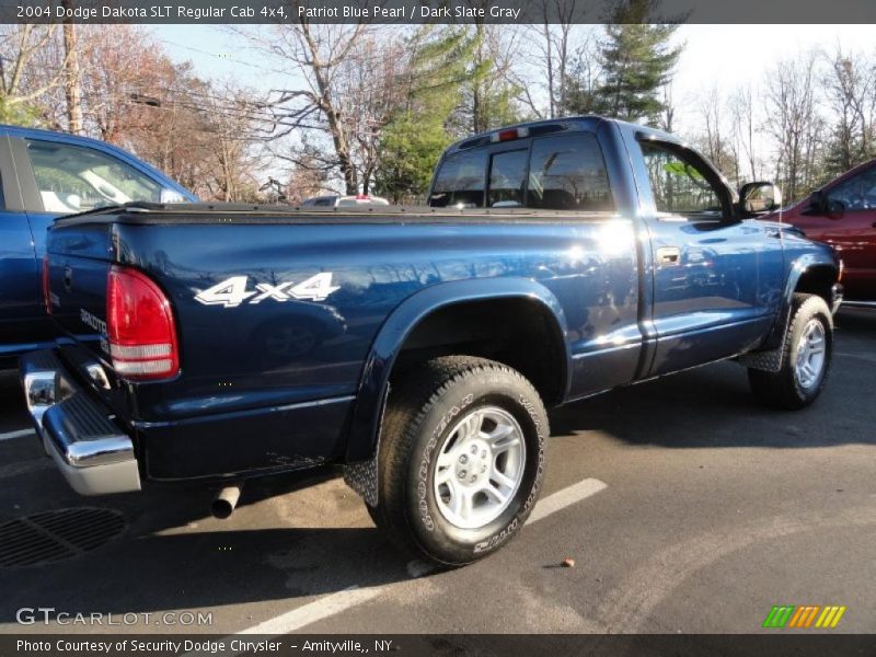 Patriot Blue Pearl / Dark Slate Gray 2004 Dodge Dakota SLT Regular Cab 4x4