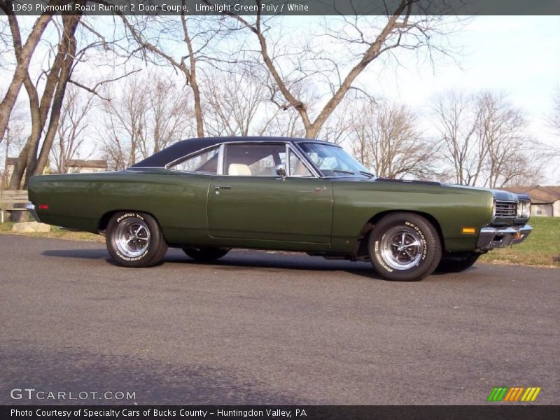  1969 Road Runner 2 Door Coupe Limelight Green Poly