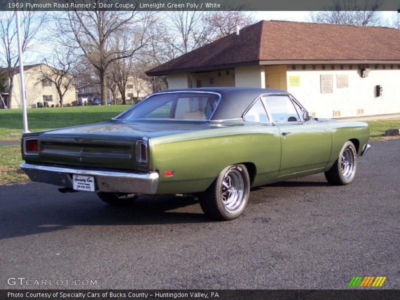  1969 Road Runner 2 Door Coupe Limelight Green Poly