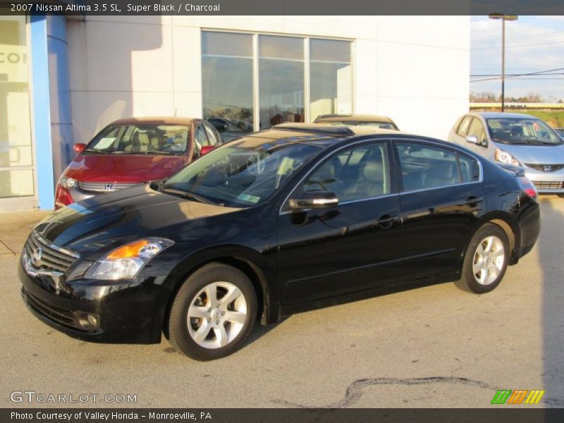 Super Black / Charcoal 2007 Nissan Altima 3.5 SL