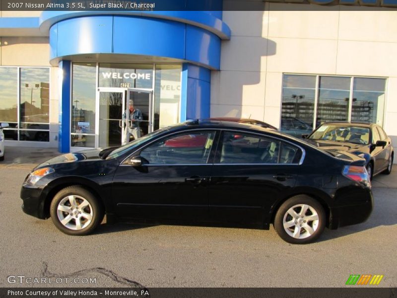 Super Black / Charcoal 2007 Nissan Altima 3.5 SL