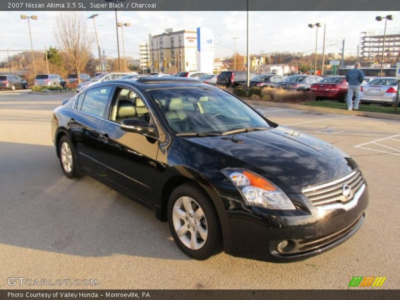 Super Black / Charcoal 2007 Nissan Altima 3.5 SL
