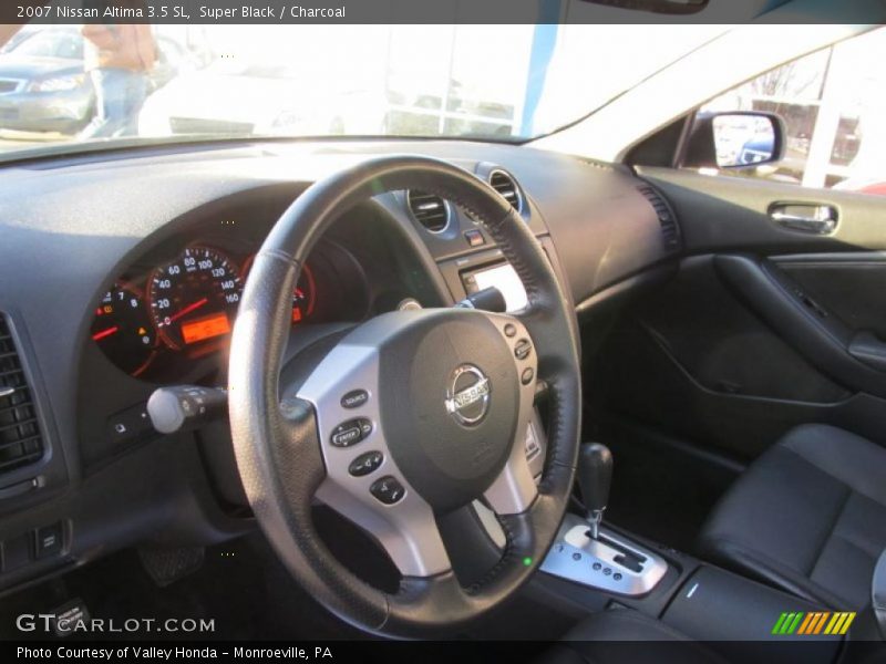Super Black / Charcoal 2007 Nissan Altima 3.5 SL