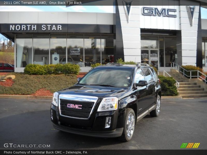 Onyx Black / Jet Black 2011 GMC Terrain SLE AWD