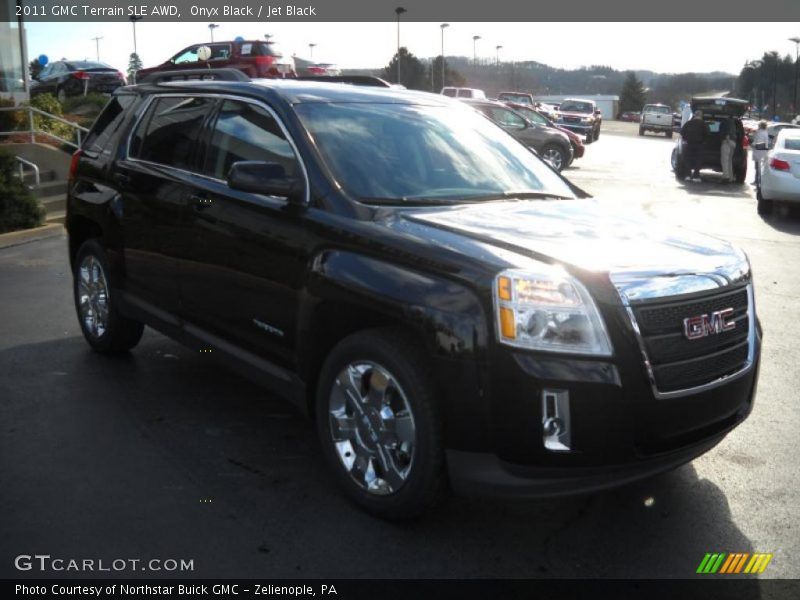 Onyx Black / Jet Black 2011 GMC Terrain SLE AWD