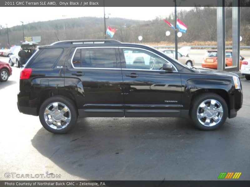 Onyx Black / Jet Black 2011 GMC Terrain SLE AWD