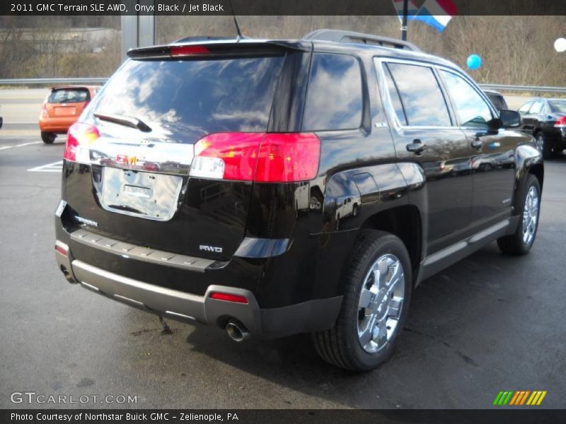 Onyx Black / Jet Black 2011 GMC Terrain SLE AWD