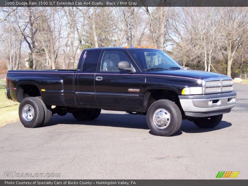  2000 Ram 3500 SLT Extended Cab 4x4 Dually Black