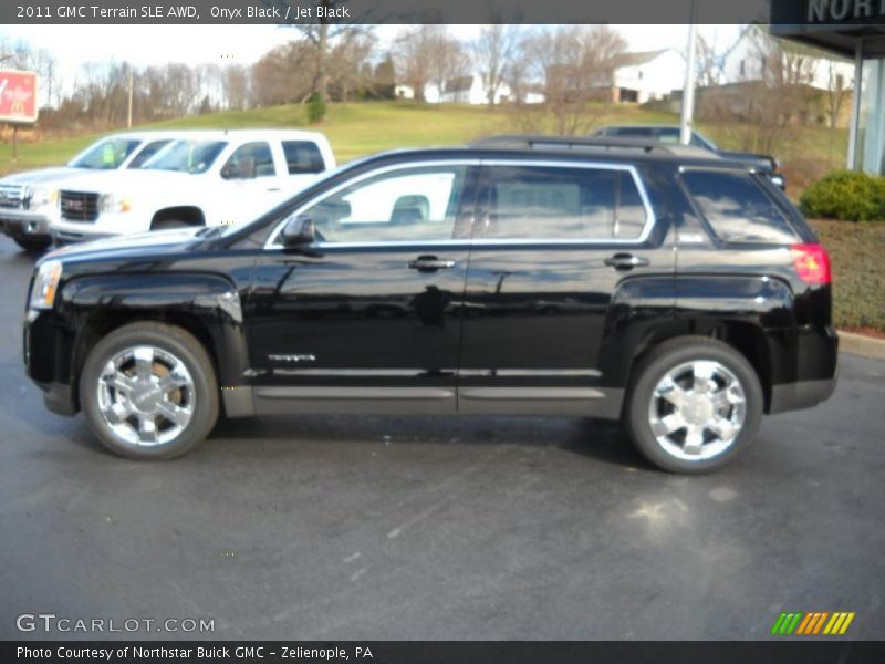 Onyx Black / Jet Black 2011 GMC Terrain SLE AWD