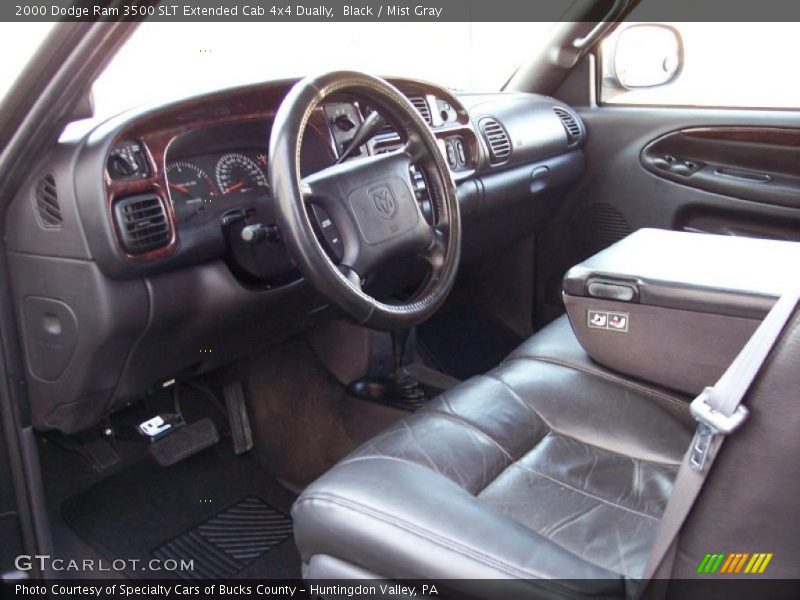  2000 Ram 3500 SLT Extended Cab 4x4 Dually Mist Gray Interior
