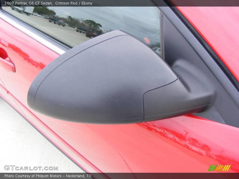 Crimson Red / Ebony 2007 Pontiac G6 GT Sedan