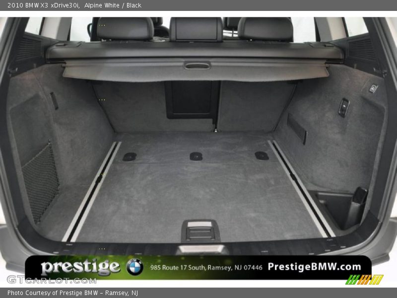 Alpine White / Black 2010 BMW X3 xDrive30i