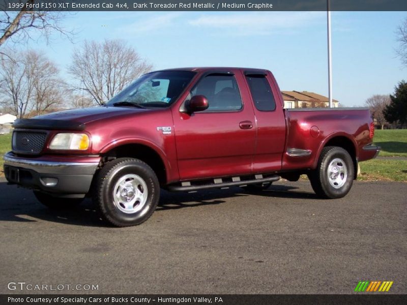  1999 F150 XLT Extended Cab 4x4 Dark Toreador Red Metallic