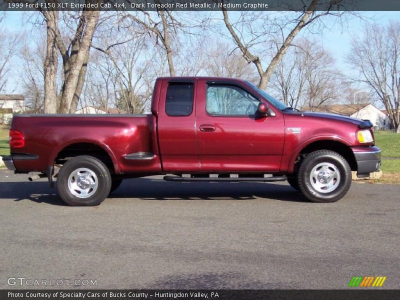  1999 F150 XLT Extended Cab 4x4 Dark Toreador Red Metallic