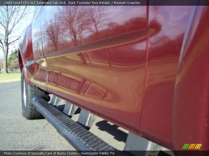 Dark Toreador Red Metallic / Medium Graphite 1999 Ford F150 XLT Extended Cab 4x4