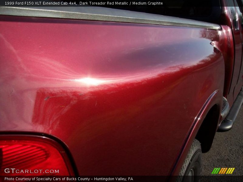 Dark Toreador Red Metallic / Medium Graphite 1999 Ford F150 XLT Extended Cab 4x4