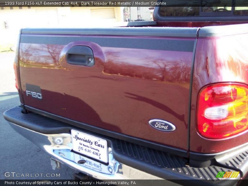 Dark Toreador Red Metallic / Medium Graphite 1999 Ford F150 XLT Extended Cab 4x4