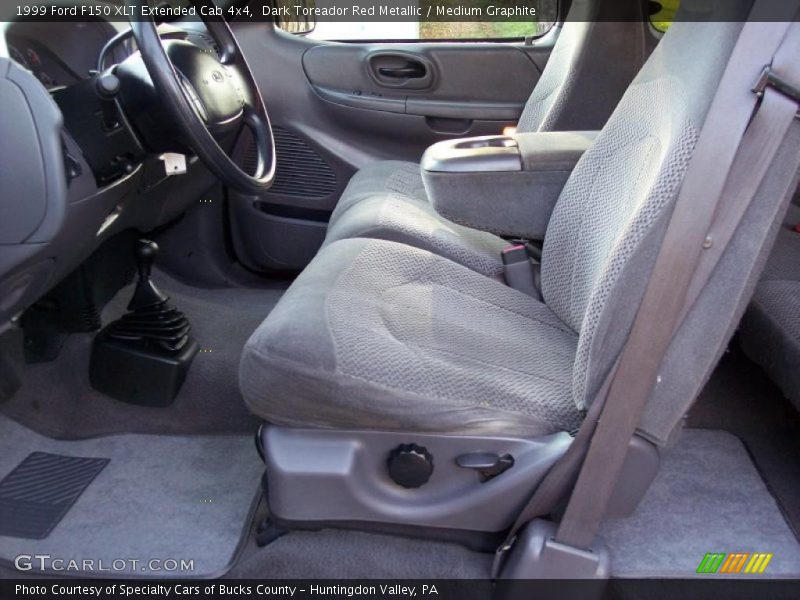  1999 F150 XLT Extended Cab 4x4 Medium Graphite Interior