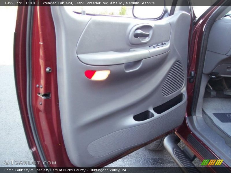 Dark Toreador Red Metallic / Medium Graphite 1999 Ford F150 XLT Extended Cab 4x4