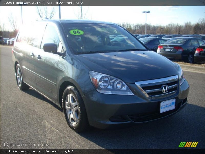 Sage Brush Pearl / Ivory 2006 Honda Odyssey EX-L