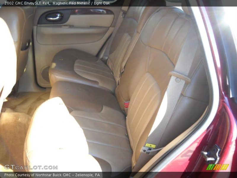 Magnetic Red Metallic / Light Oak 2002 GMC Envoy SLT 4x4