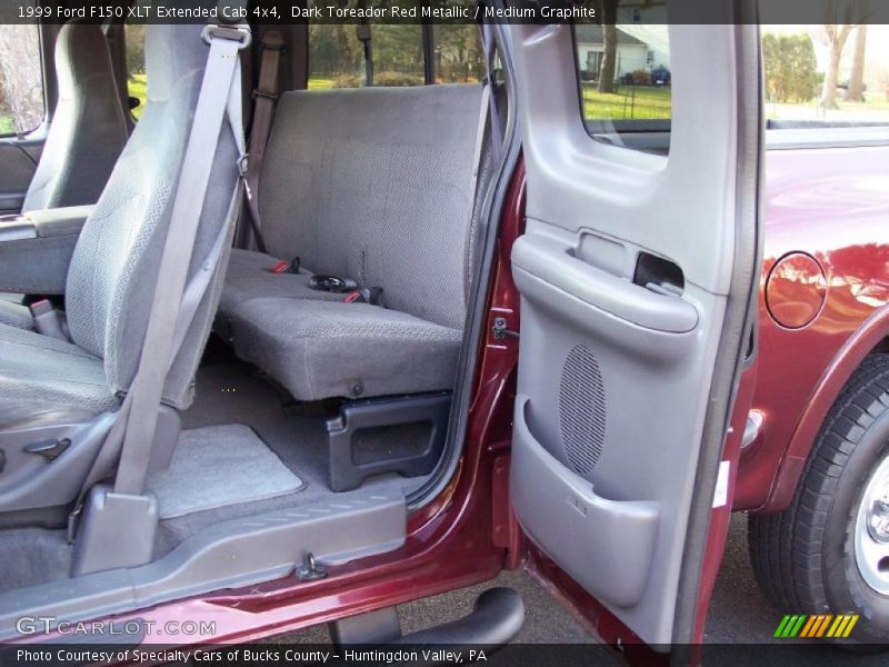 Dark Toreador Red Metallic / Medium Graphite 1999 Ford F150 XLT Extended Cab 4x4