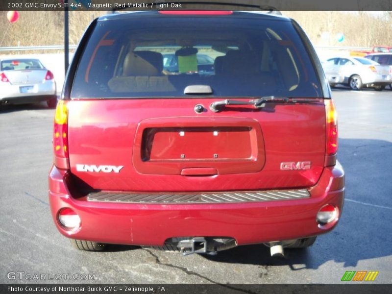 Magnetic Red Metallic / Light Oak 2002 GMC Envoy SLT 4x4