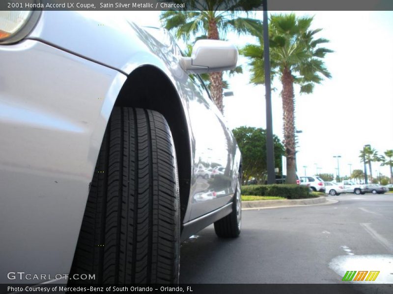 Satin Silver Metallic / Charcoal 2001 Honda Accord LX Coupe