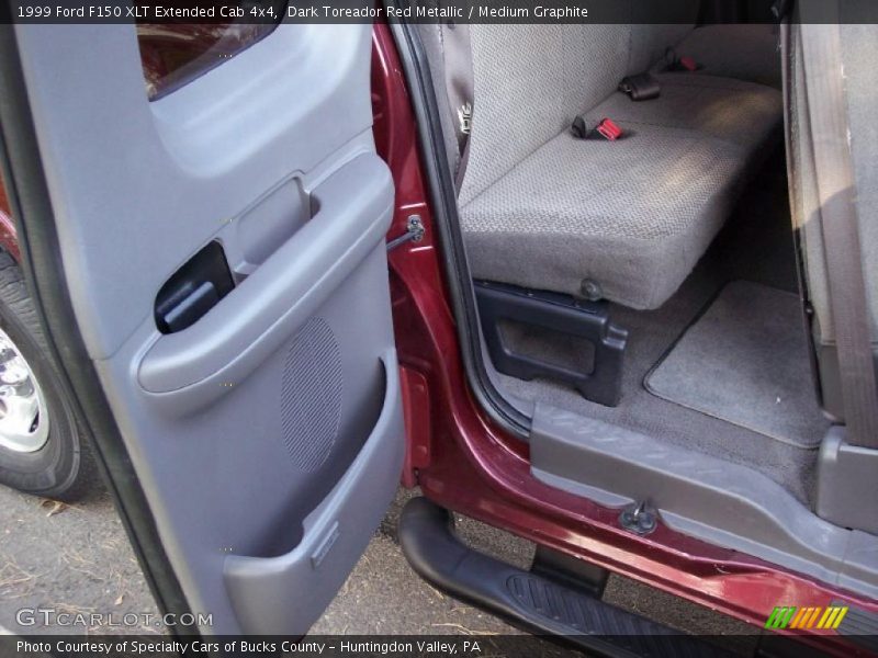 Dark Toreador Red Metallic / Medium Graphite 1999 Ford F150 XLT Extended Cab 4x4