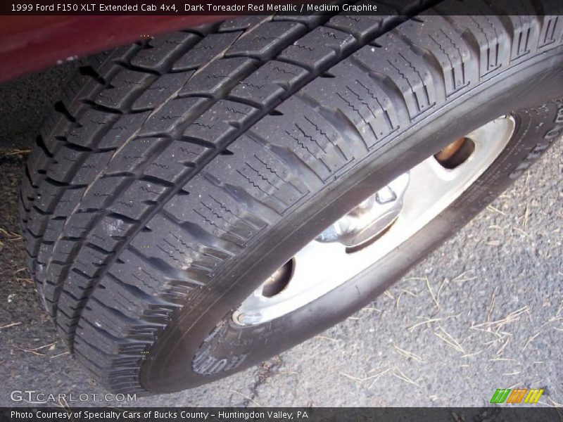 Dark Toreador Red Metallic / Medium Graphite 1999 Ford F150 XLT Extended Cab 4x4