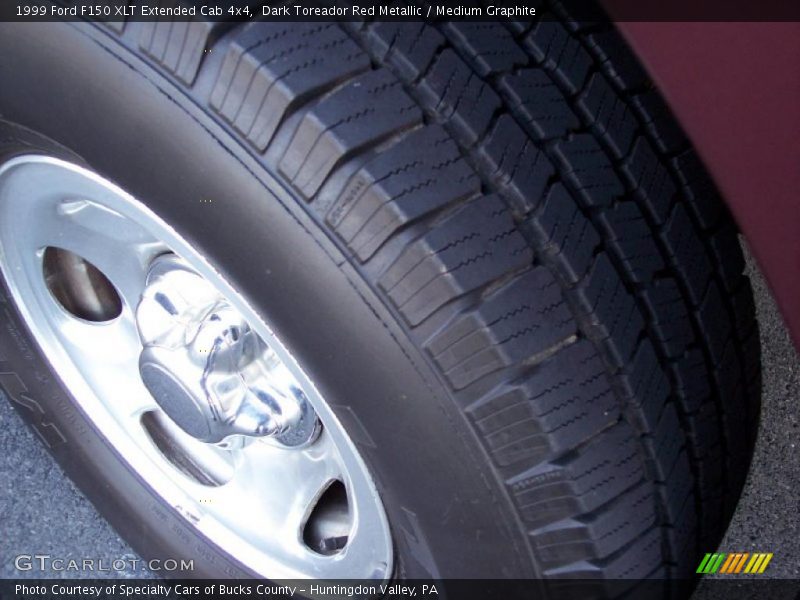 Dark Toreador Red Metallic / Medium Graphite 1999 Ford F150 XLT Extended Cab 4x4