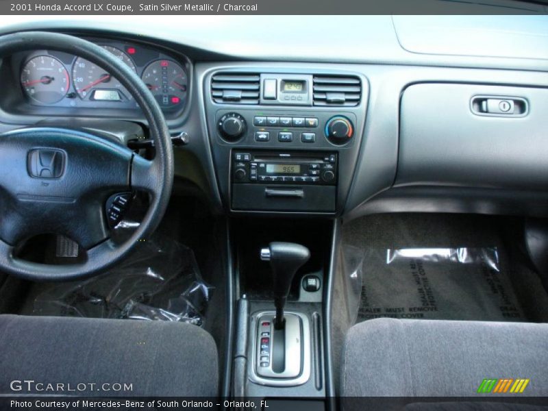 Dashboard of 2001 Accord LX Coupe
