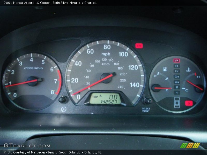  2001 Accord LX Coupe LX Coupe Gauges