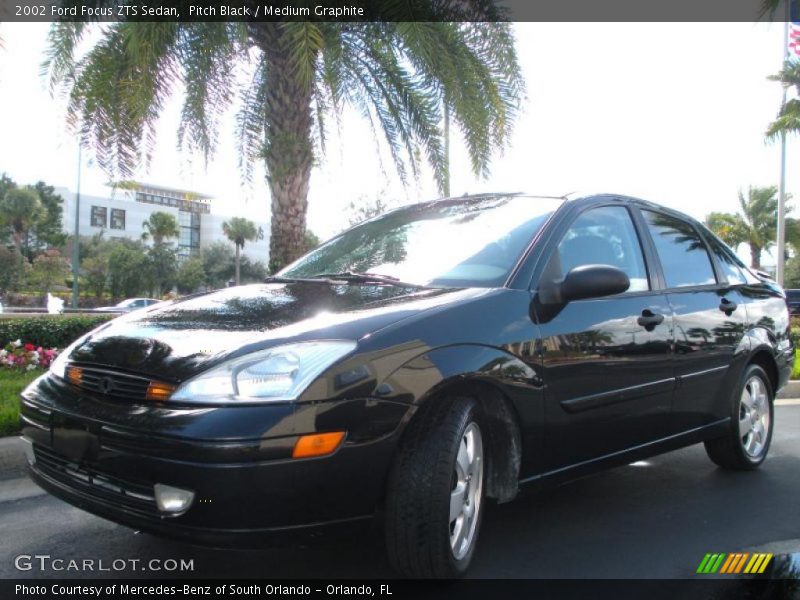  2002 Focus ZTS Sedan Pitch Black