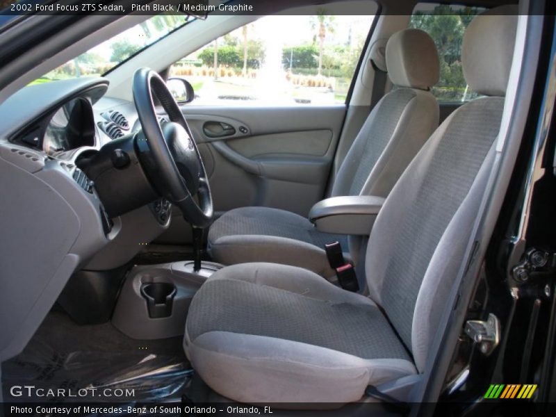 Pitch Black / Medium Graphite 2002 Ford Focus ZTS Sedan