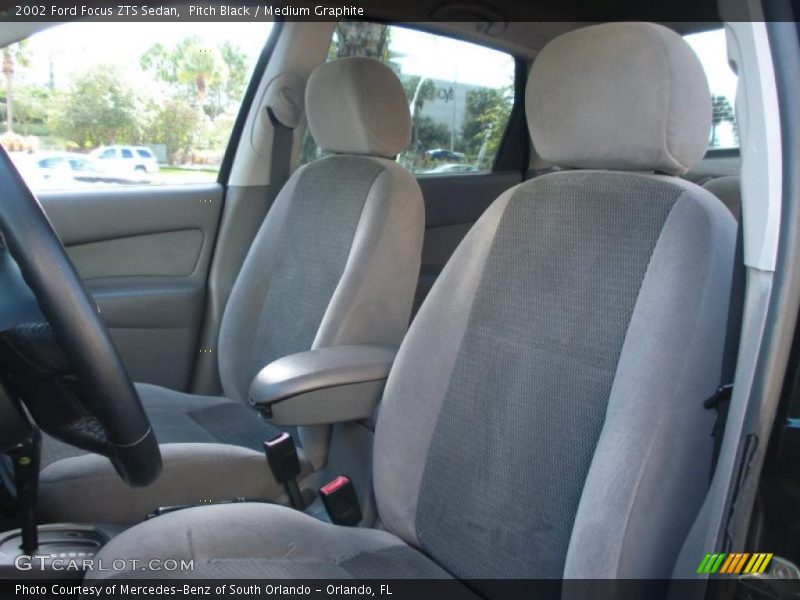 Pitch Black / Medium Graphite 2002 Ford Focus ZTS Sedan