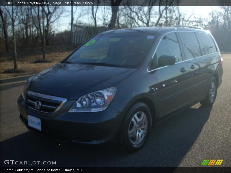 Sage Brush Pearl / Ivory 2006 Honda Odyssey EX-L