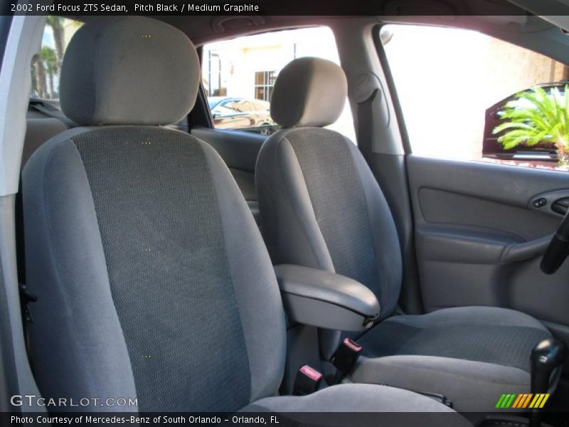 Pitch Black / Medium Graphite 2002 Ford Focus ZTS Sedan