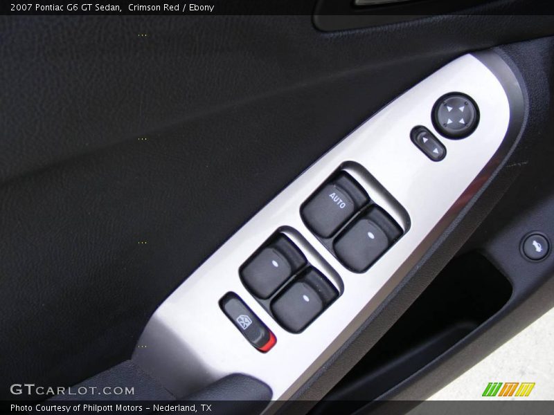 Crimson Red / Ebony 2007 Pontiac G6 GT Sedan