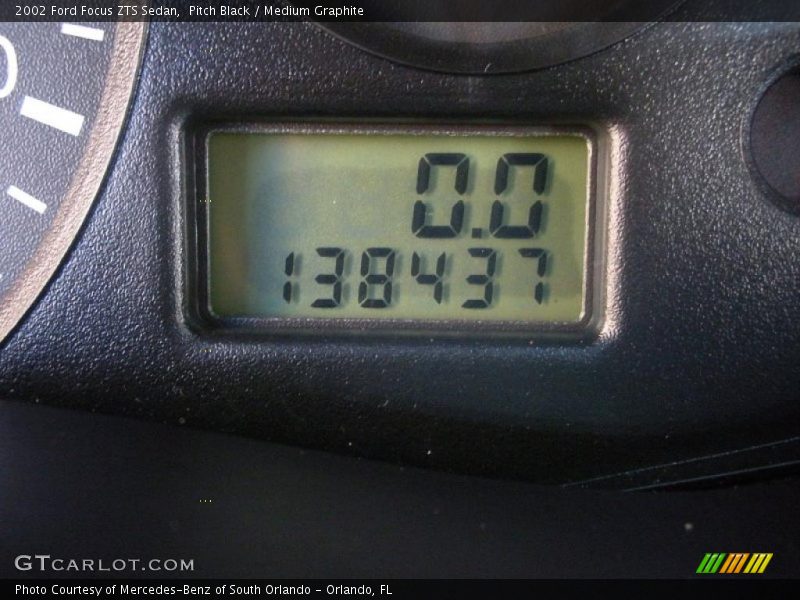 Pitch Black / Medium Graphite 2002 Ford Focus ZTS Sedan