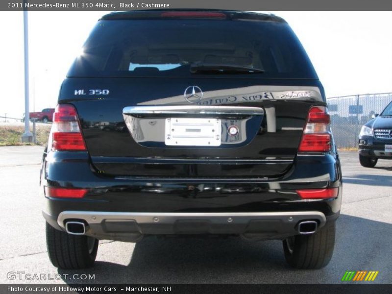 Black / Cashmere 2011 Mercedes-Benz ML 350 4Matic