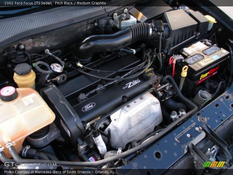  2002 Focus ZTS Sedan Engine - 2.0 Liter DOHC 16-Valve Zetec 4 Cylinder