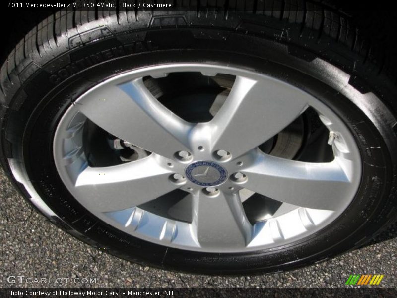 Black / Cashmere 2011 Mercedes-Benz ML 350 4Matic
