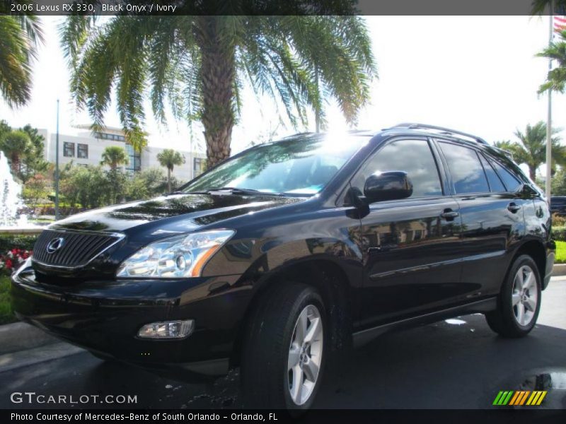 Black Onyx / Ivory 2006 Lexus RX 330