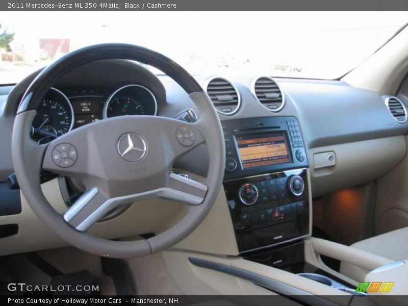  2011 ML 350 4Matic Cashmere Interior